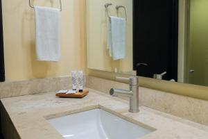 Koupelna v ubytování Hotel Rocaval San Cristóbal de las Casas