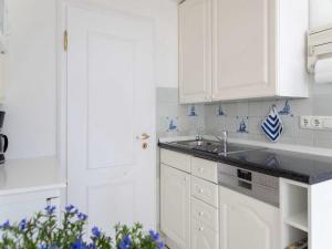 Kuchyň nebo kuchyňský kout v ubytování Ferienwohnung Scheunemann + 15 fotografií