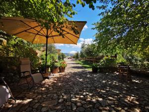 Zahrada ubytování Agriturismo Tuluschene