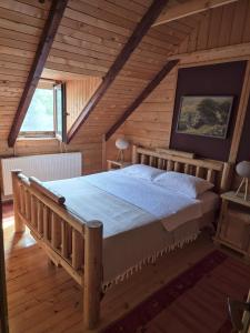 Postel nebo postele na pokoji v ubytování Art Apartments Minic