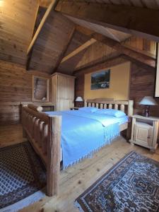 Postel nebo postele na pokoji v ubytování Art Apartments Minic