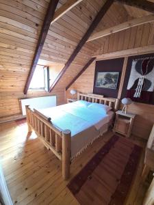 Postel nebo postele na pokoji v ubytování Art Apartments Minic