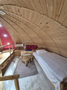 Postel nebo postele na pokoji v ubytování Art Apartments Minic