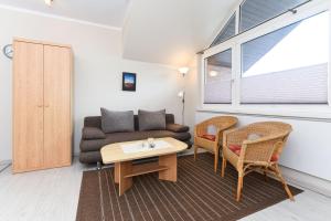 O zonă de relaxare la Ferienwohnung Inselblick
