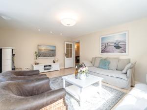 Et opholdsområde på Ferienhaus Bansin Das Charmante