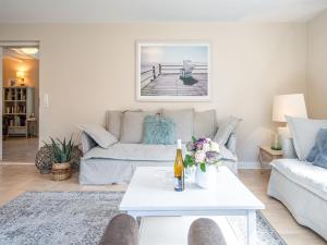 Et opholdsområde på Ferienhaus Bansin Das Charmante