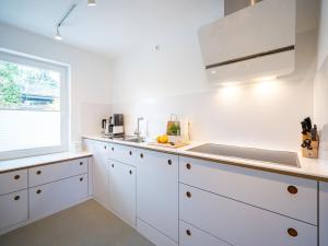 Køkken eller tekøkken på Ferienhaus Bansin Das Charmante