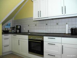 Küche/Küchenzeile in der Unterkunft Landhaus Uhlenhof 4
