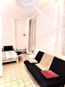 Posezení v ubytování Elegant appartement Paris 9eme