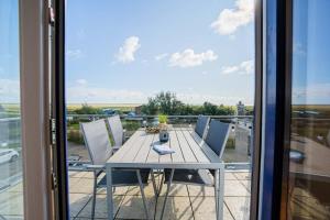 Μπαλκόνι ή βεράντα στο Wohnung 11 frei salzig ID 365