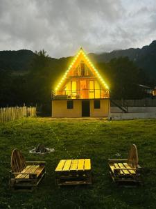 Příroda nedaleko prázdninového domu