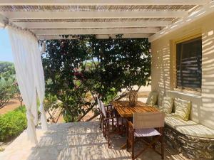 Balkón nebo terasa v ubytování Stone-house3