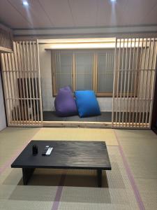奥吉昂斯恩奥吉索日式旅馆的休息区