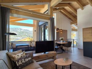Posedenie v ubytovaní Almchalet Alpenglück
