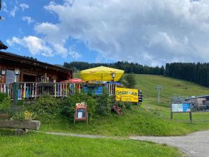 Detský kútik v ubytovaní Almchalet Alpenglück