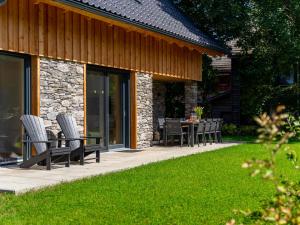 Vonkajšia záhrada v ubytovaní Mountain Chalet Dahoam
