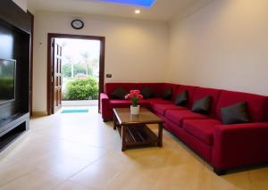 Posezení v ubytování Sathma Serenity Villa