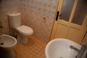 Koupelna v ubytování Cilia Casa