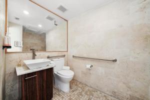 Koupelna v ubytování Whitelaw Hotel
