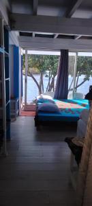 Foto sihtkohas Moorea asuva majutusasutuse bungalow vue lagon 180 degré, la maison bleue galeriist