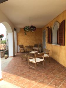 Posezení v ubytování I Mari Di Gallura Suites and Rooms