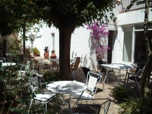 Zahrada ubytování Hostal Cruz