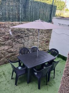 Patio nebo venkovní prostory v ubytování Casa Papín