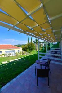 Ein Balkon oder eine Terrasse in der Unterkunft Arion