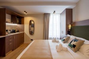 Ένα ή περισσότερα κρεβάτια σε δωμάτιο στο Sol St Mande - 2 pers- 32