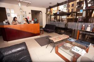 Posezení v ubytování Hotel El Farolito