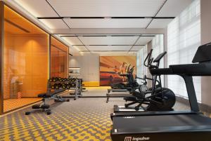 Fitness centrum a/nebo fitness zařízení v ubytování Hampton By Hilton Dongguan Nancheng Xiping