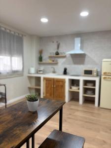 Køkken eller tekøkken på Casa Lolita