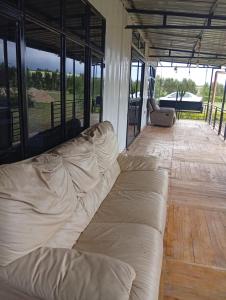 Le Tai Village Homestay的休息区
