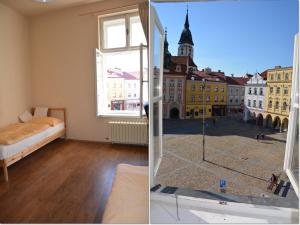 Postel nebo postele na pokoji v ubytování Apartments 163/I