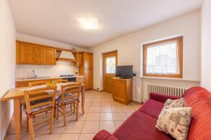 Kuchyň nebo kuchyňský kout v ubytování Affittacamere Villa Sole