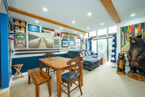 Zona de estar de 514C One Bedroom One Bath