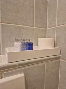 Ένα μπάνιο στο Apartmány Aurelius