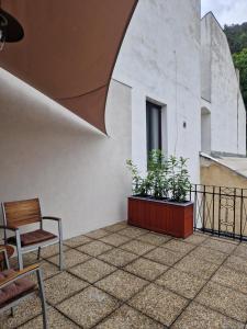 Μπαλκόνι ή βεράντα στο Apartmány Aurelius