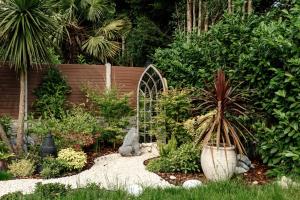 Zahrada ubytování Balancyoga Guesthouse