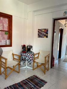 Posezení v ubytování Stamatis Rooms