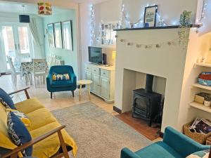 Køkken eller tekøkken på Driftwood House