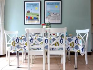 Et opholdsområde på Driftwood House