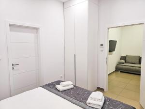 Posteľ alebo postele v izbe v ubytovaní Marina Baotić Apartments