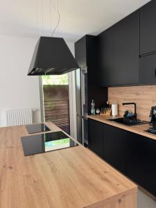 Køkken eller tekøkken på Apartamenty Cegielnia 1 Lux-Haus