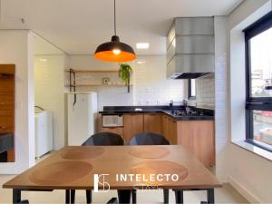 Dapur atau dapur kecil di Apê 1104•Central, Jacuzzi, Academia, Sala de jogos