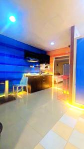 Η κουζίνα ή μικρή κουζίνα στο Jomtien Beach Apartment