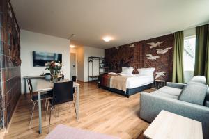 Posezení v ubytování Geo Hotel