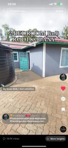 a screenshot of a house with a sign on it at 3 Bedroom Fine Executive Homes, Rodi KOPANY HOMABAY in Homa Bay