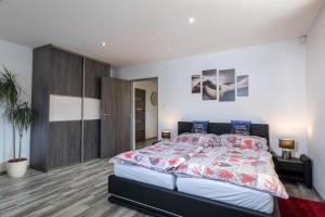 Postel nebo postele na pokoji v ubytování Apartmány Danka