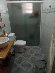Ένα μπάνιο στο Casa da Diversidade para todos
